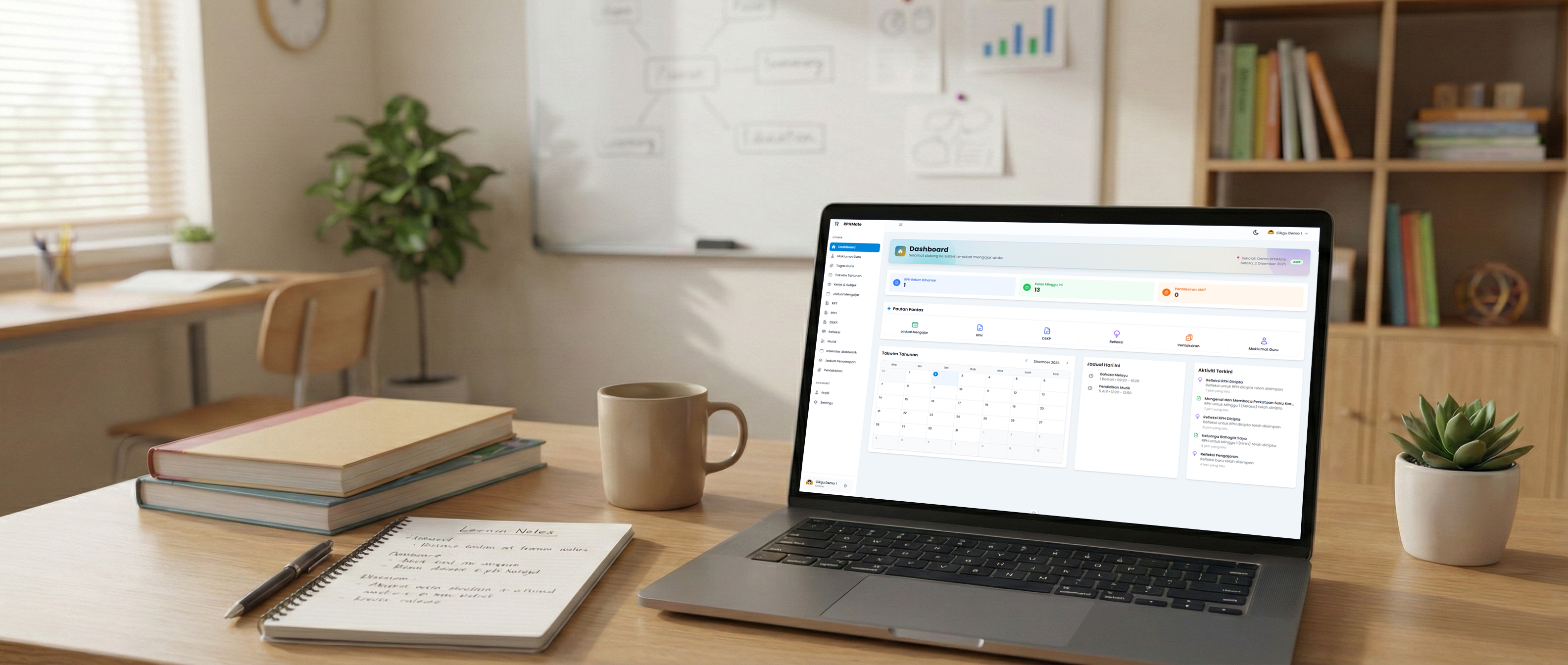 Platform e-rekod persediaan mengajar guru RPHMate - Sistem eRPH untuk sekolah Malaysia